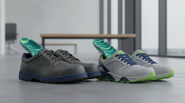 Flat Feet Support Guide for Work Shoes and Sneakers